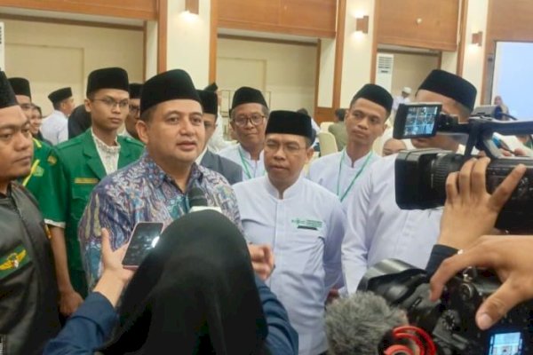 Hadiri Muskercab l, Walikota Munafri Arifuddin Siap Kolaborasi dengan PCNU Kota Makassar