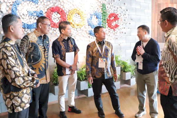 Wali Kota Parepare Tasming Hamid Jajaki Kerjasama Pendidikan Digital dengan Google