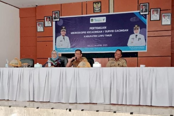 Pemkab Lutim Gelar Survei Cacingan Untuk Tekan Angka Stunting