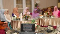 Melani Simon Jufri Ikuti Halal Bihalal dan Peringatan Hari Kartini DWP Pusat