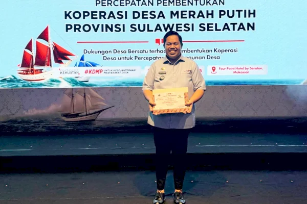 Selamat! Desa Pitue Pangkep Raih Penghargaan Dari Menteri Koperasi