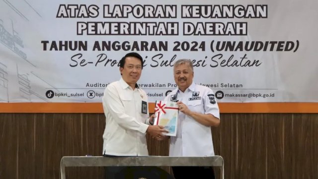 Bupati Pinrang H. A. Irwan Hamid.