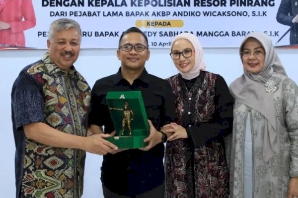 Pemkab Pinrang Gelar Acara Pisah Sambut Kapolres di Pendopo Rujab Bupati