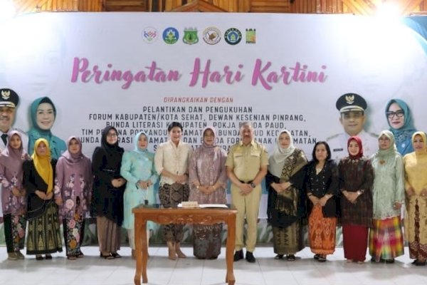 Bupati Pinrang Kukuhkan Pengurus Organisasi Wanita di Hari Kartika