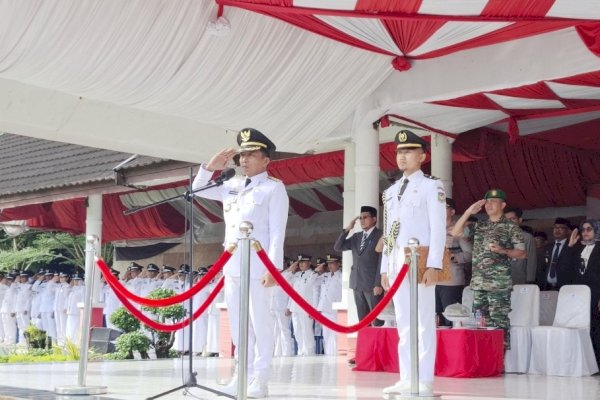 Syaharuddin Pimpin Upacara Otoda ke-29, Tegaskan Pentingnya Harmonisasi Antara Pemerintah Pusat dan Daerah