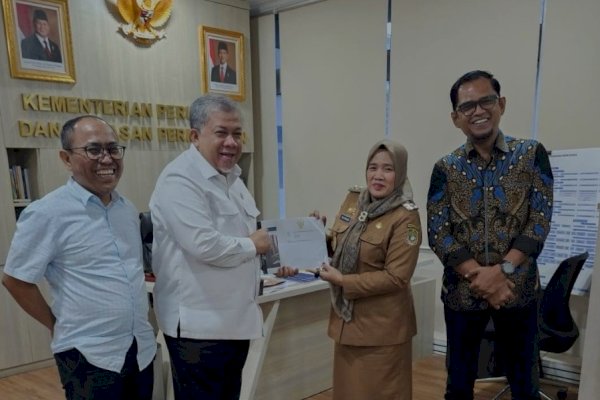 Nurkanaah Bawa Proposal Bantuan Program Rumah Susun ke Kementerian PKP
