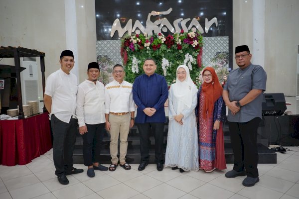 Wali Kota dan Ketua TP PKK Makassar Sambut Masyarakat di Halal Bihalal Rumah Jabatan