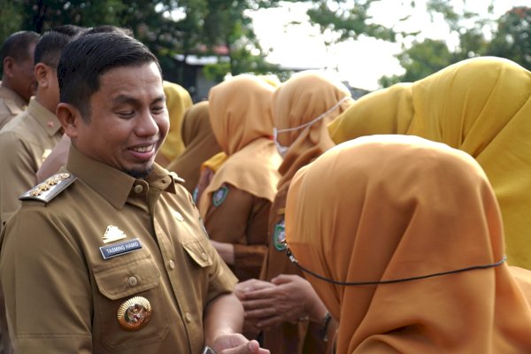 Pimpin Apel Bersama, Wali Kota Parepare Tasming Hamid: Kerja Profesional, Tingkatkan Pelayanan untuk Masyarakat