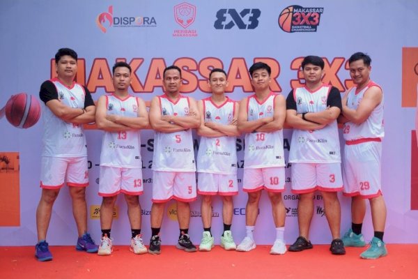 Pemprov Sulsel Turunkan 3 Tim Mengikuti Makassar 3X3 Basketball Championship