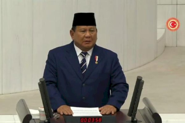 Prabowo dan Erdogan Sepakat Dukung Kemerdekaan Palestina