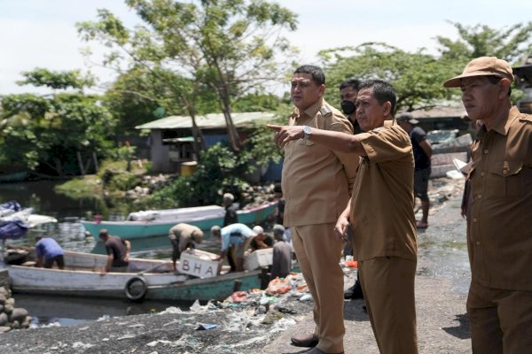Wali Kota Makassar Munafri Arifuddin Sidak Pelelangan Ikan Rajawali