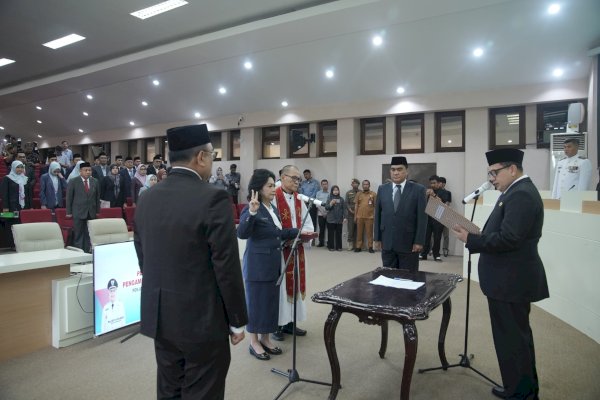 Dilantik Jadi Pj Sekda, Munafri-Aliyah Harap Nielma Palamba Jalankan Tugas Penuh Amanah