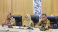 Wabup Lutim Puspawati&nbsp; Ikuti Rakor Teknis Perumahan Perdesaan Secara Virtual