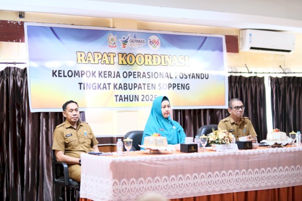 Ketua Tim Pembina Posyandu Soppeng Tekankan Pentingnya Peran Tim dalam Dukung Kinerja