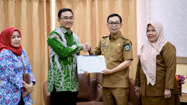 Bupati Suwardi Haseng Terima Kunjungan BKKBN.