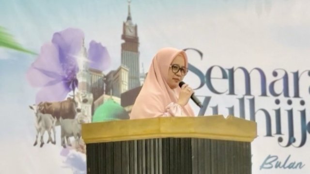 Ketua TP PKK Soppeng, Hj. Suarni Suwardi Haseng.