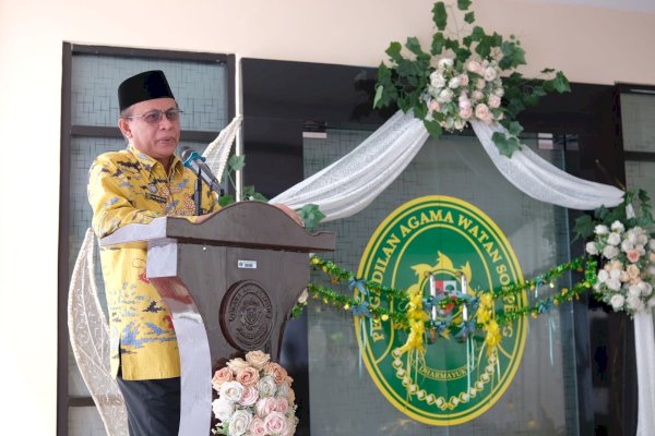 Andi Ibrahim Resmikan Gedung PTSP Pengadilan Agama Watansoppeng