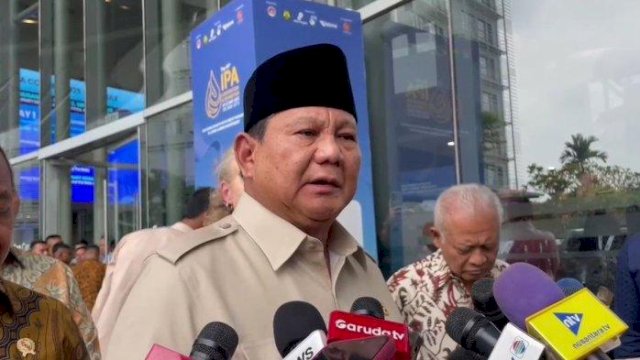 Presiden Prabowo.(F-INT)