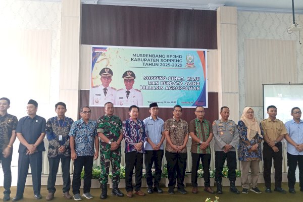Pemkab Soppeng Gelar Musrenbang RPJMD 2025-2029