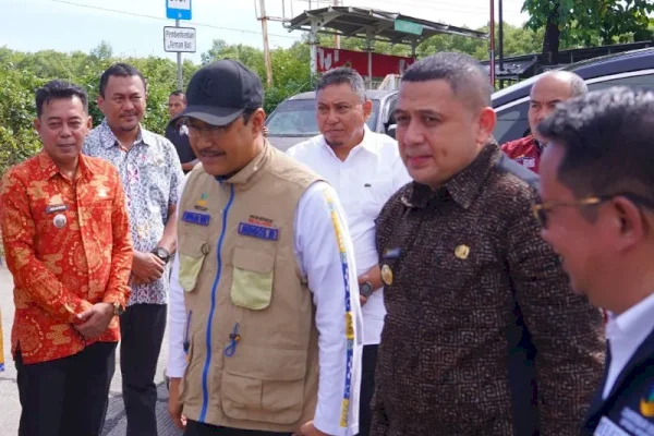 Dukung Program Presiden Prabowo, Wali Kota Munafri- Mensos Saifullah Tinjau Lokasi Sekolah Rakyat di Makassar