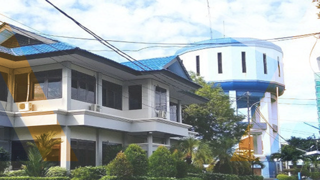 Kantor PDAM Makassar.