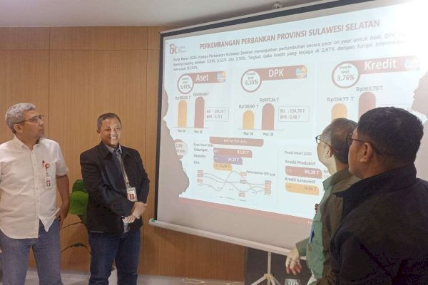 Pertumbuhan Ekonomi Sulsel Capai 5,78 Persen di Triwulan Pertama