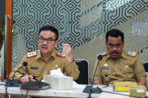 Sekda Sulsel Buka Rakor Pembahasan Draft Roadmap Pengendalian Inflasi