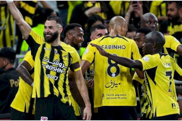 Karim Benzema dan N’Golo Kante Juara Liga Arab Saudi Bareng Al Ittihad, Maaf Cristiano Ronaldo