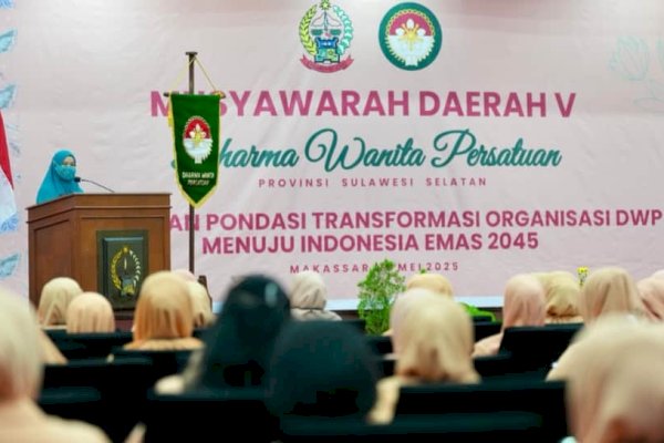 Naoemi Octarina Hadiri Musda V DWP Sulsel, Dorong Peran Strategis Istri ASN
