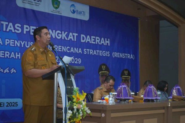 Pemkab Maros Susun Renstra 2025–2029 Lewat Forum OPD