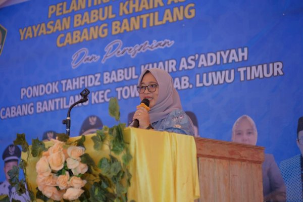 Wabup Lutim Puspawati : Pondok Pesantren Adalah Benteng Moral di Tengah Tantangan Zaman