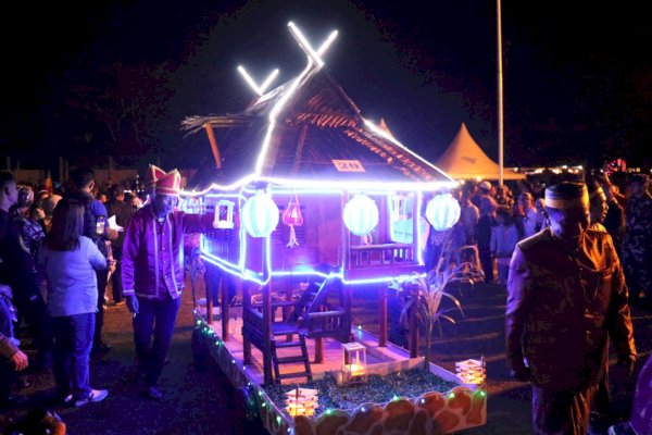 Festival Lampion Tandai Pembukaan Pesta Rakyat HUT Lutim ke-22