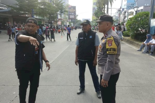 Tekan Jukir Liar, Perumda Parkir Makassar Turunkan TRC Tata Kendaraan di Carefreeday Boulevard