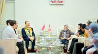 Wagub Sulsel Terima Kunjungan Kehormatan Dubes Swiss, Bahas Kerja Sama Multisektor