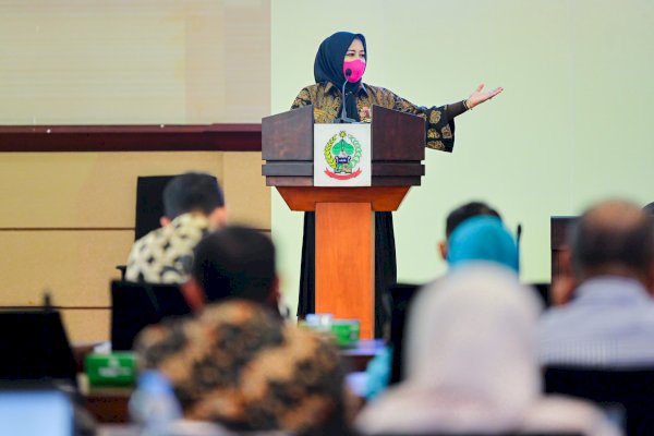 Fatmawati Rusdi Pimpin Rakor TPPS Se-Sulsel, Dorong Kolaborasi Lintas Sektor untuk Tekan Stunting