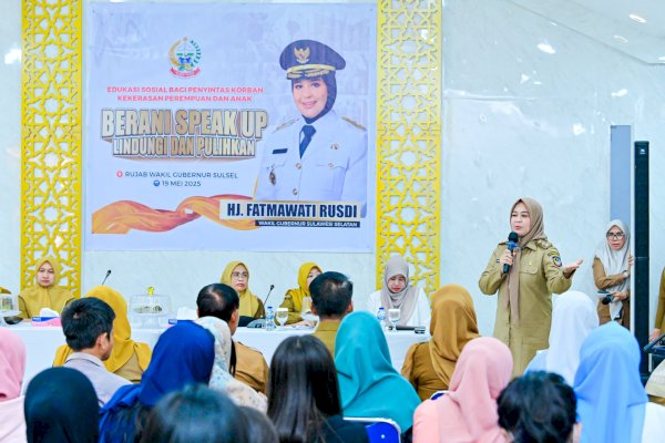 Wagub Sulsel Dorong Edukasi Sosial bagi Penyintas Kekerasan: Keberanian Speak Up Adalah Langkah Awal Pemulihan dan Keadilan