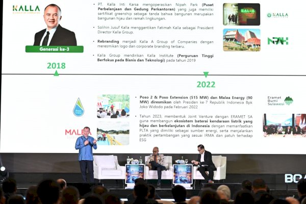 CEO KALLA Paparkan Fokus Bisnis Renewable Energy dalam Board Forum Mandiri Group