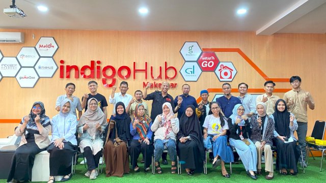 Pengurus Indonesia Marketing Association (IMA) Chapter Makassar menggelar Makassar Sustainability IDECTION bersama para pelaku UMKM di IndigoHub Makassar.