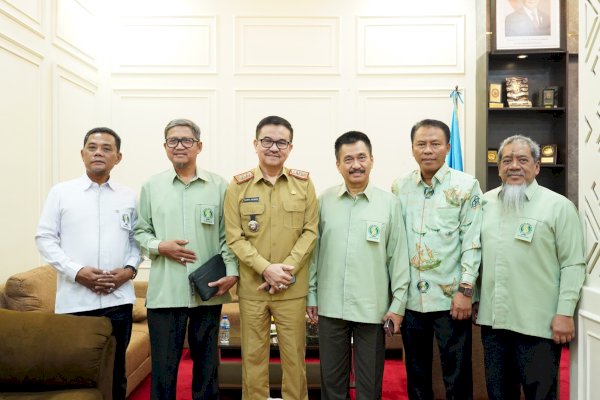 Sekda Jufri Rahman Terima ISMI Sulsel, Bahas Persiapan Muswil ke-3