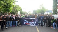 Ketua DPRD Sinjai Andi Jusman Bersama Forkopimda Gelar Touring Merah Putih