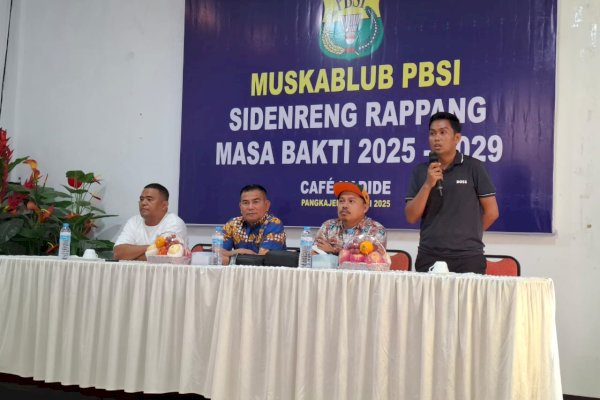 PBSI Sidrap Menuju Era Baru di Bawah Kepemimpinan Maradona, Fokus Cetak Atlet Berprestasi