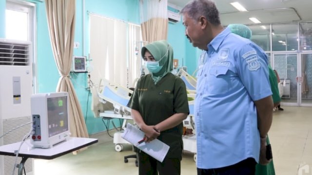 Bupati Pinrang, Irwan Hamid, saat Tinjau RSUD Lasinrang.