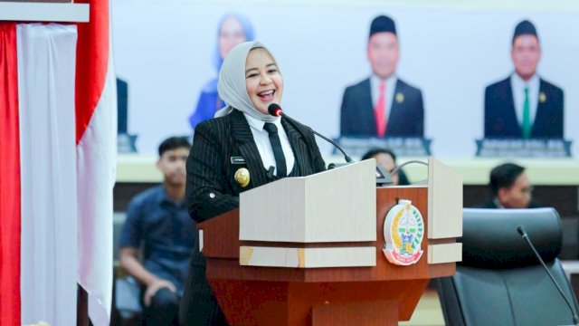 Wakil Gubernur Sulsel, Fatmawati Rusdi.