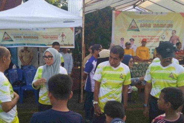 Ketua DPRD Barru Syamsuddin Hadiri Pembukaan Liga Ramang