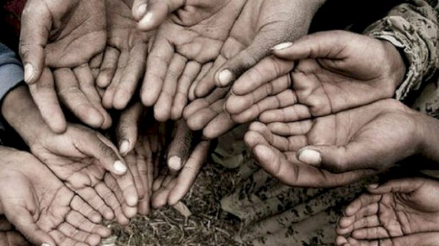 Ilustrasi warga Miskin.