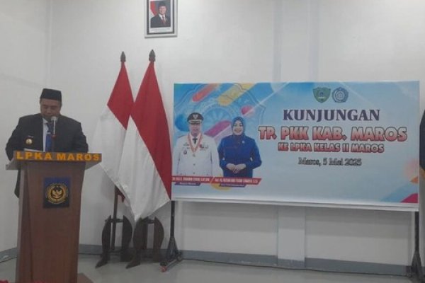 Bupati dan Ketua TP PKK Maros Kunjungi LPKA, Komitmen Perlindungan Anak Berhadapan Hukum