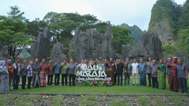Pemkab Maros Luncurkan Budaya Maraja Leang-Leang 2025.