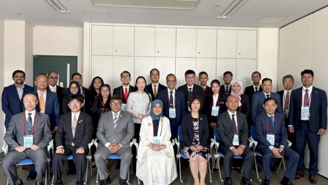 Aliyah Mustika Ilham Hadiri Forum Internasional Kota Tangguh di Jepang.