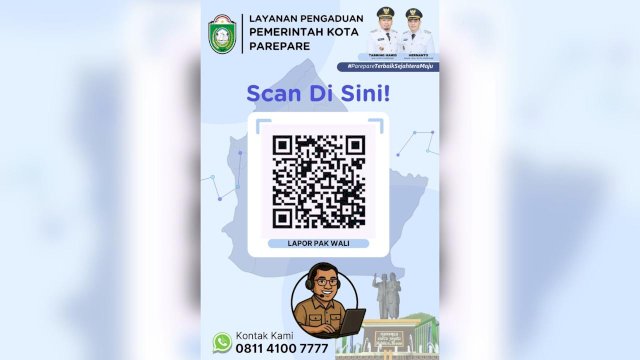 Pemkot Parepare Luncurkan “Lapor Pak Wali”.