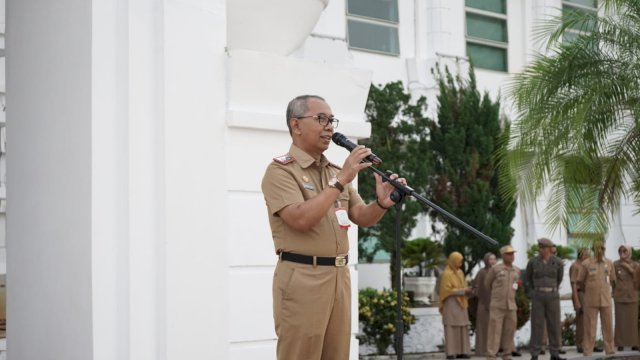 Sekretaris Daerah Kabupaten Luwu Timur, H. Bahri Suli.